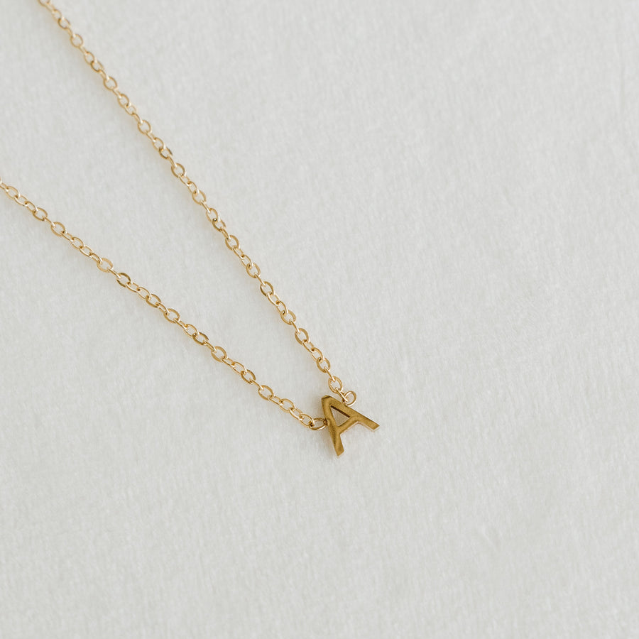Initial Dainty Necklace