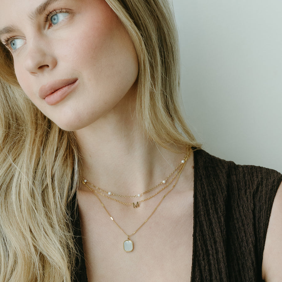 Initial Dainty Necklace