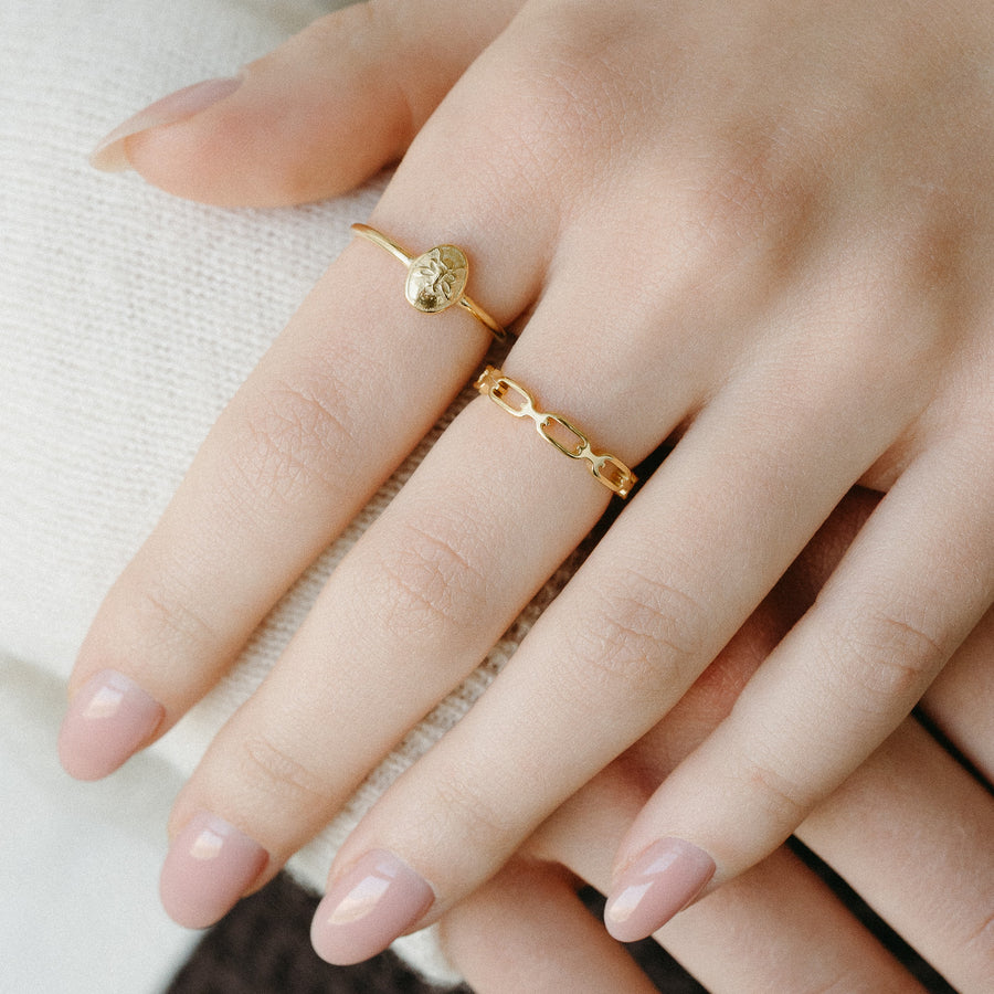 Bee Signet Ring