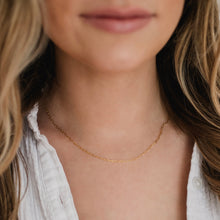 Load image into Gallery viewer, Charlotte Solid Gold Paperclip Chain
