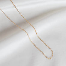 Load image into Gallery viewer, Charlotte Solid Gold Paperclip Chain

