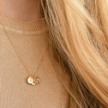 Load image into Gallery viewer, Initial Coin Necklace
